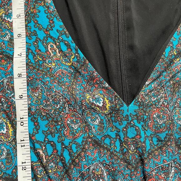 Alice + Olivia Dress Size 8 Paisley - Picture 10 of 10